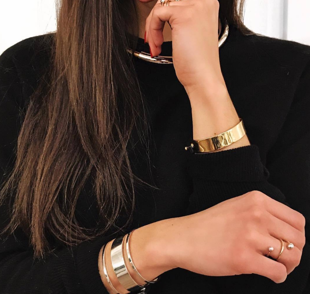 Jenny Bird Gold Tone Bracelet